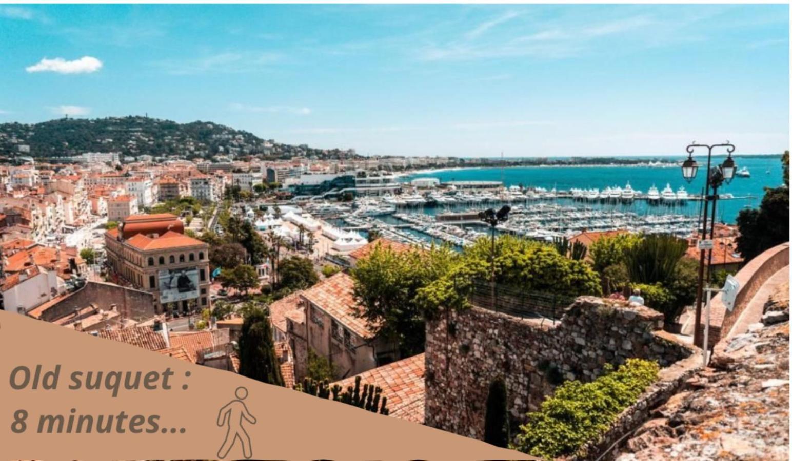 F3 Notre-Dame , Hypercentre A 2 Minute Du Palais Des Congres Apartment Cannes Luaran gambar