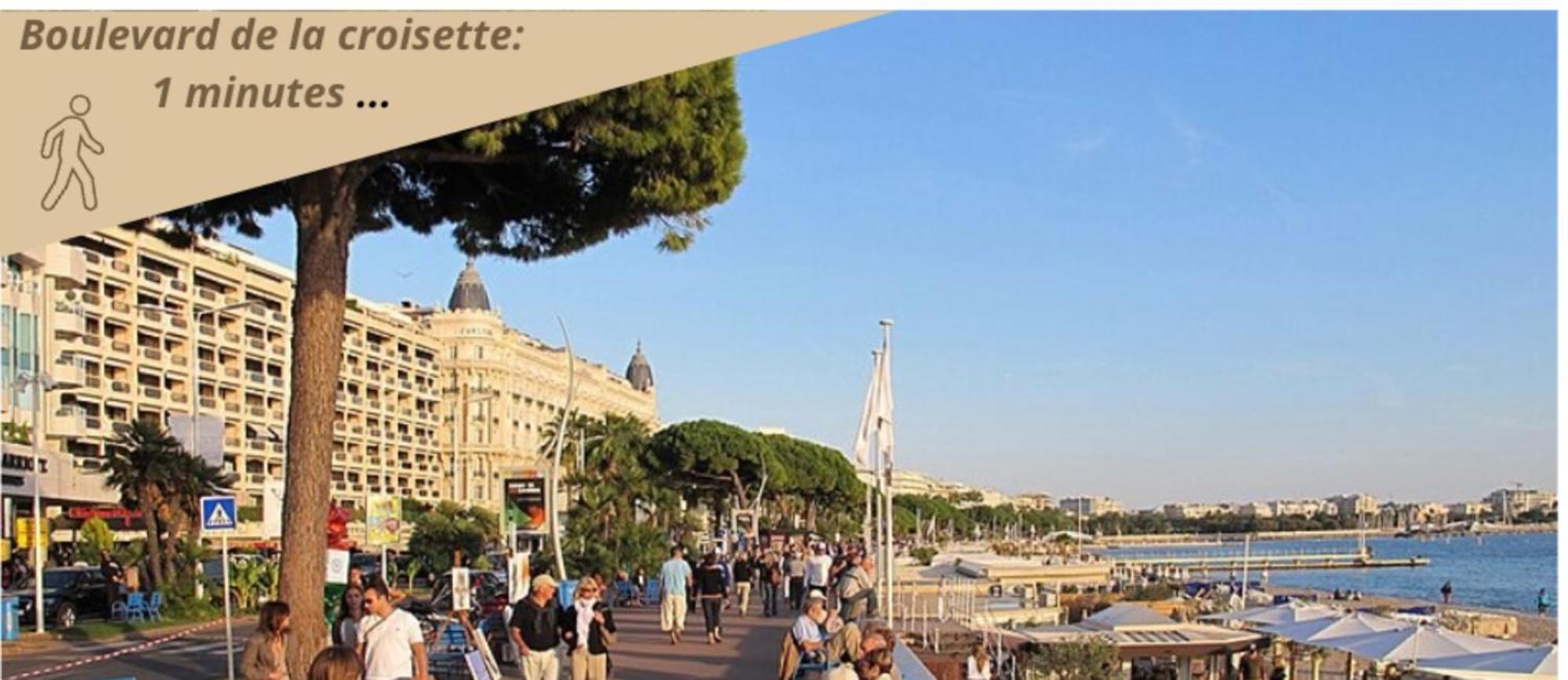 F3 Notre-Dame , Hypercentre A 2 Minute Du Palais Des Congres Apartment Cannes Luaran gambar